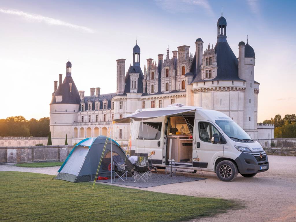 Récit : les châteaux de la Loire en itinérance en camping-car